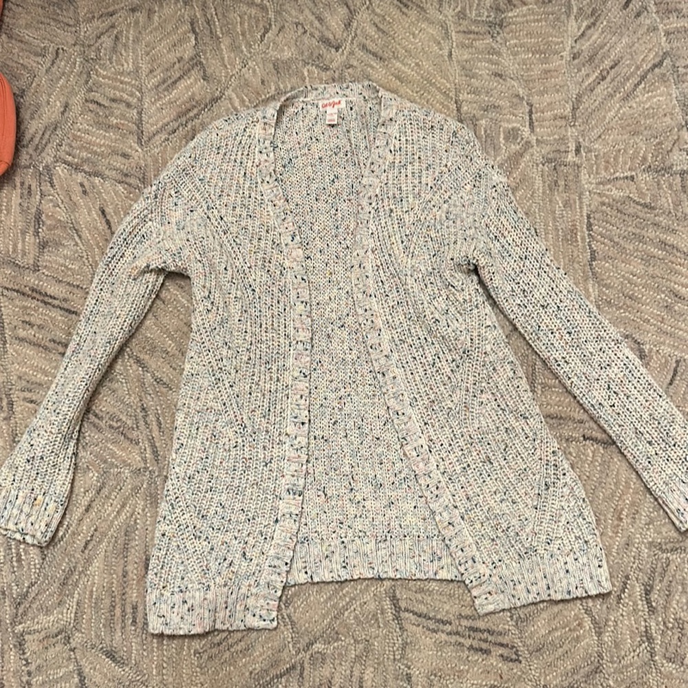Cat and jack cream based cardigan